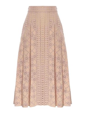 ALBERTA FERRETTI: Jupes longues - Jupe Longue - Couleur Chair