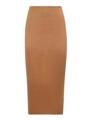 ALBERTA FERRETTI: Jupes midi et au genou - Jupe Midi - Beige