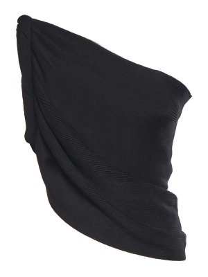 ALBERTA FERRETTI: Tops & Tank tops - One-Shoulder Wool Blend Top