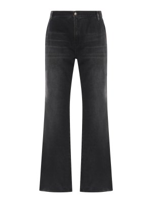 AMIRI: ブーツカットジーンズ - ブーツカットジーンズ - 黒