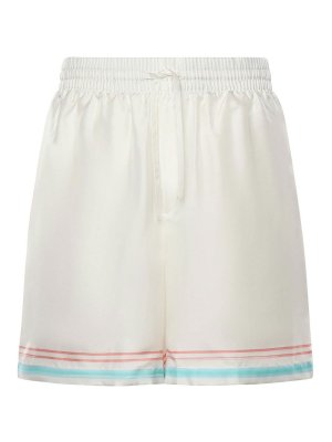 CASABLANCA: Shorts - Short - Blanc