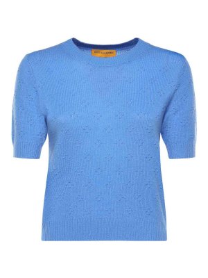 GUEST IN RESIDENCE: Strickpullover mit Rundhalsausschnitt - Rundhalspullover - Blau
