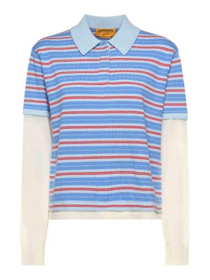 GUEST IN RESIDENCE: polo - Polo da rugby in cashmere a righe