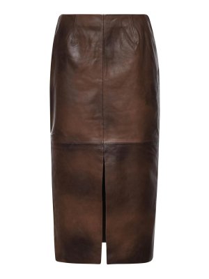 ROTATE Birger Christensen: Jupes midi et au genou - Jupe Midi - Beige