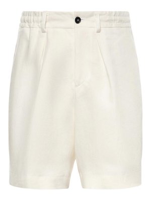 BEABLE: Trousers Shorts - Havier Linen Bermuda Shorts