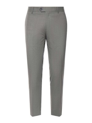 BEABLE: casual trousers - Wool-Blend Alexander Trousers