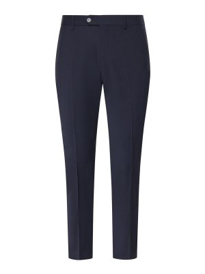 BEABLE: casual trousers - Wool-Blend Alexander Trousers
