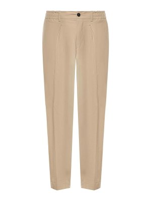 BEABLE: casual trousers - Dominique Stretch Cotton Pants