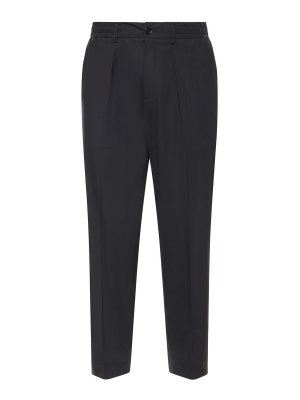 BEABLE: casual trousers - Dominique Stretch Cotton Pants