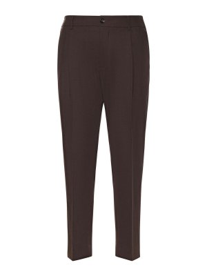 BEABLE: casual trousers - New Ricardo Wool Blend Trousers