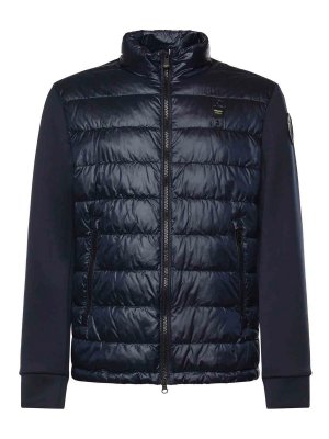 BLAUER: casual jackets - Hebron Scuba Sleeve Jacket