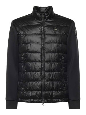 BLAUER: casual jackets - Hebron Scuba Sleeve Jacket