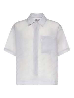 BONSAI: shirts - Cotton Blend Logo Shirt