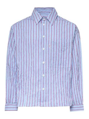 BONSAI: shirts - Striped Shirt With Logo