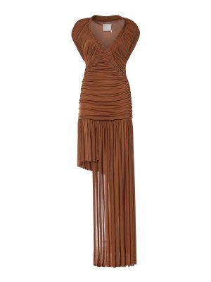 CHRISTOPHER ESBER: maxi dresses - Theron Maxi Dress With Ruffles