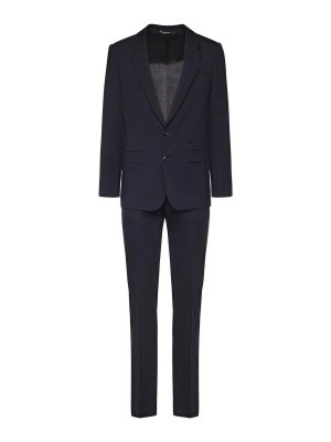DOLCE & GABBANA: formal suits - Single-Breasted Wool Suit