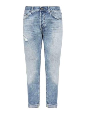 DONDUP: straight leg jeans - Icon Denim Jeans