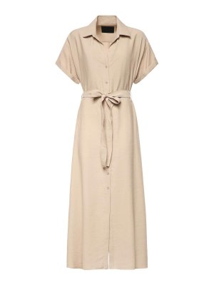 DONDUP: Maxi robe - Maxi Robe - Beige