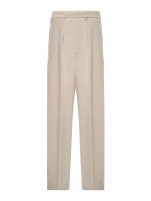 DONDUP: Pantalones casual - Pantalón Casual - Beis Claro