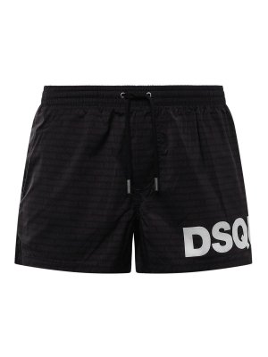 DSQUARED2: 水着 - スイムショーツ/スイムトランクス - 黒