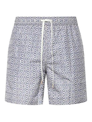 ELEVENTY: Swim shorts & swimming trunks - Printed Nylon Swimsuit