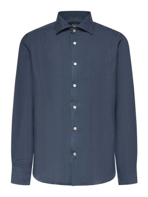 ELEVENTY: shirts - Linen Shirt