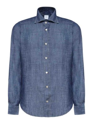 ELEVENTY: Camisas - Camisa - Azul