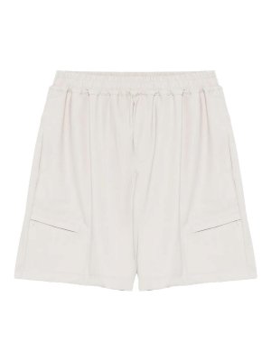ELEVENTY: Trousers Shorts - Nylon Blend Bermuda Shorts