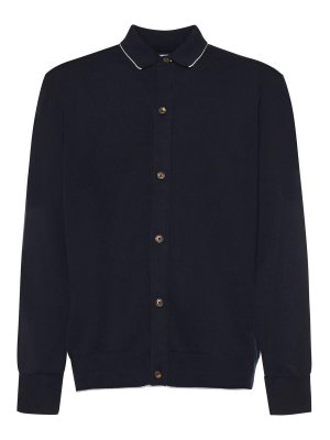 ELEVENTY: Cárdigans - Cárdigan - Azul