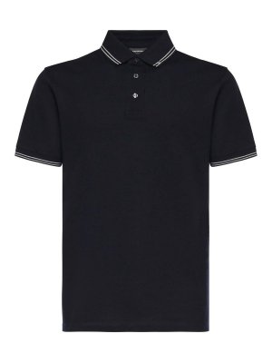 EMPORIO ARMANI: Poloshirts - Poloshirt - Schwarz