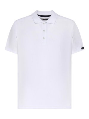 FAY: polo shirts - Cotton Polo Shirt With Logo