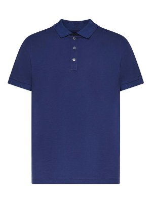 FAY: polo - Polo in piquet elasticizzato