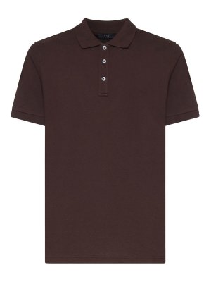 FAY: polo shirts - Stretch pique polo