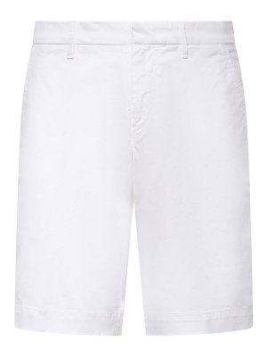 FAY: Trousers Shorts - Stretch Gabardine Bermuda Shorts