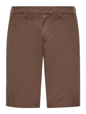 FAY: Trousers Shorts - Stretch Gabardine Bermuda Shorts