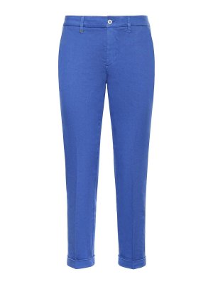 FAY: Pantalones casual - Pantalón Casual - Azul