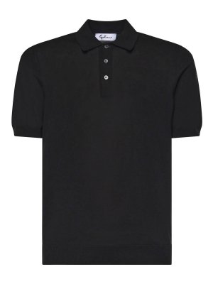 GIULIANO GALIANO: Poloshirts - Poloshirt - Schwarz