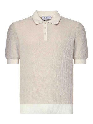 GIULIANO GALIANO: Poloshirts - Poloshirt - Weiß