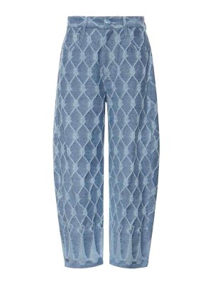 GENNY: Jeans à jambe droite - Jean Droit - Bleu