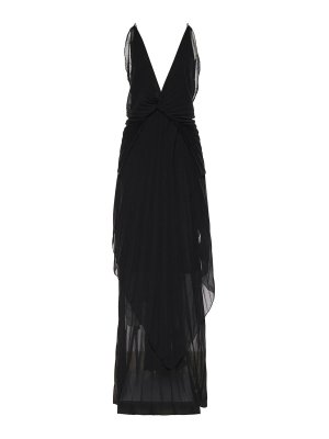 GENNY: maxi dresses - Long Pleated Dress