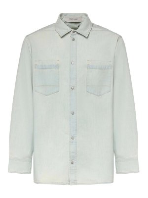 GOLDEN GOOSE: denim jacket - Denim Overshirt