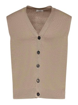 Mauro Grifoni: vests - Wool Knit Vest