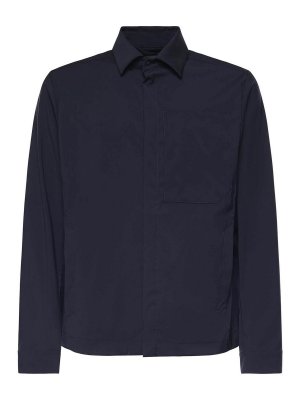 HERNO: casual jackets - Tech-Merino Shacket