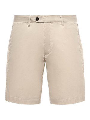 HESKIMO: Trousers Shorts - Cotton Blend Bermuda Shorts