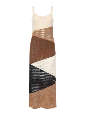 AKEP: maxi dresses - Long Knit Dress