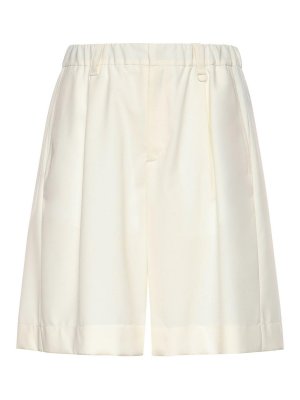 LAMINAR: Trousers Shorts - Wool-Touch Shorts