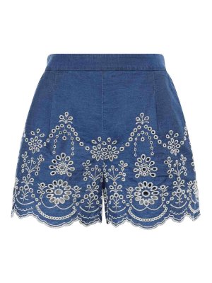 MC2 SAINT BARTH: Hosen Shorts - Shorts - Blau