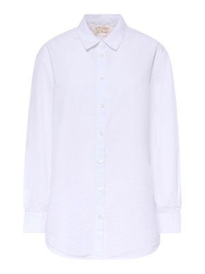 MC2 SAINT BARTH: shirts - Seersucker Shirt With Embroidery