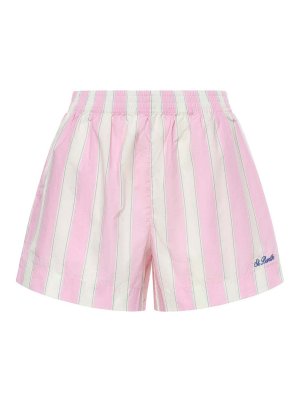 MC2 SAINT BARTH: pantaloni shorts - Shorts in cotone a righe