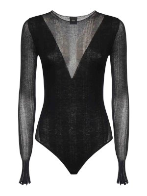 Pinko: Tops & Tank tops - Sheer Bodysuit